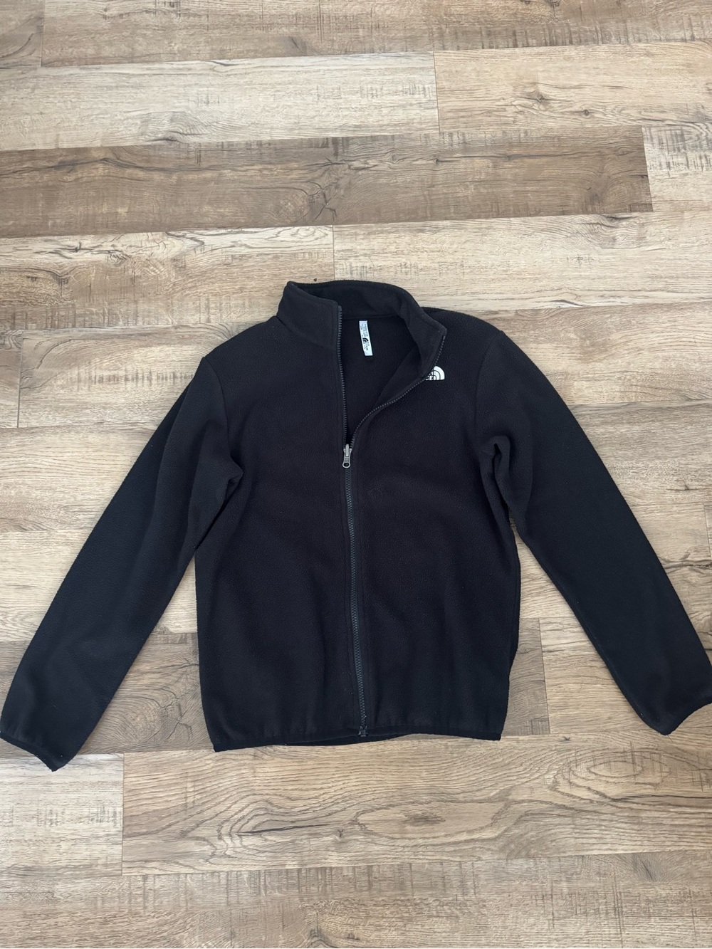 The North Face Kids Black Full-Zip Fleece Jacket